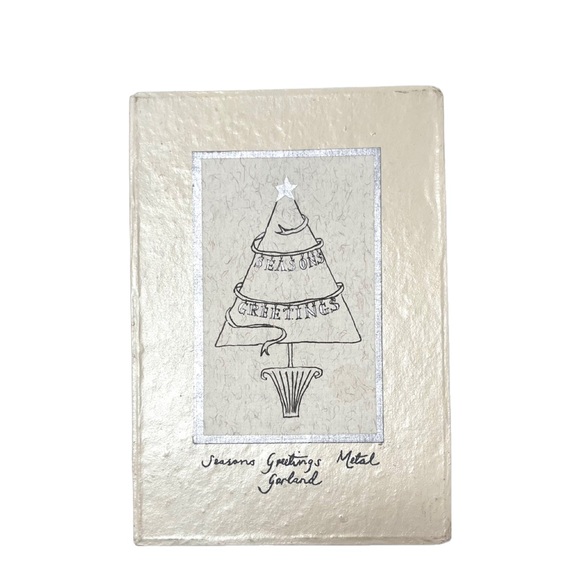 Midwest Seasons Greetings Metal Garland Sarah Lugg Collection ‘03 for Midwest - Picture 10 of 10